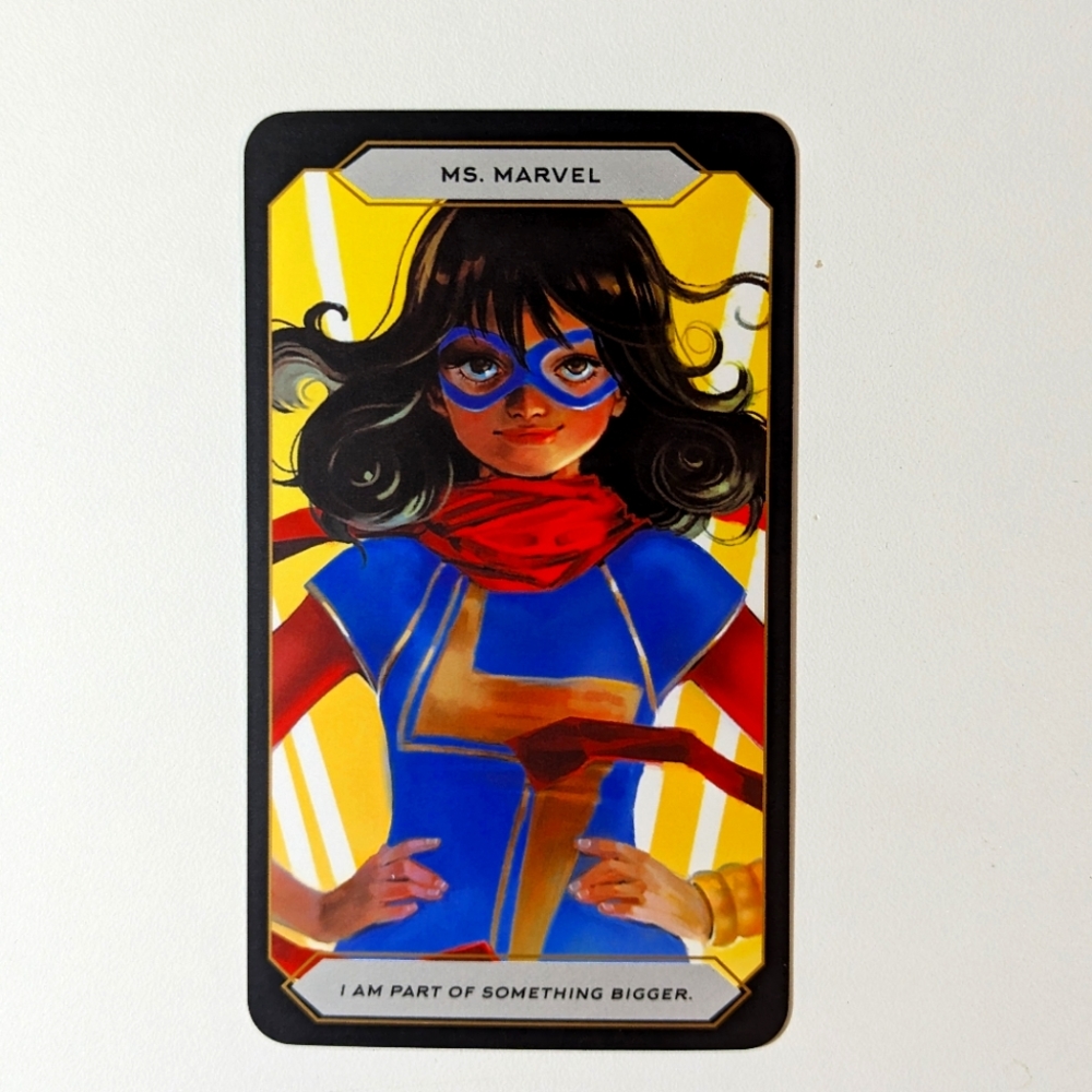 Officially Licensed Ms Marvel Oracle Card Marvel Comics
